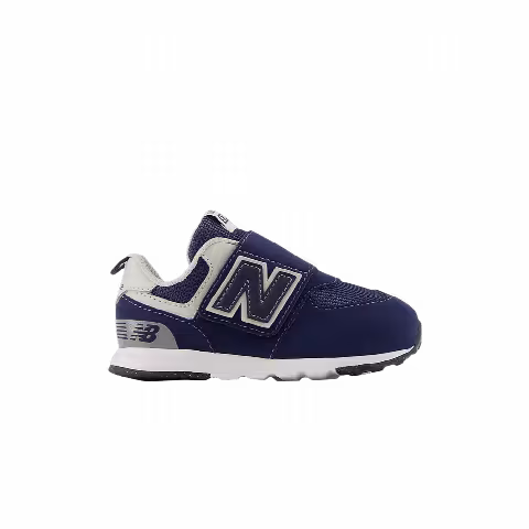 New Balance 574 New-B Hook & Loop Toddler Wide 'Navy White'