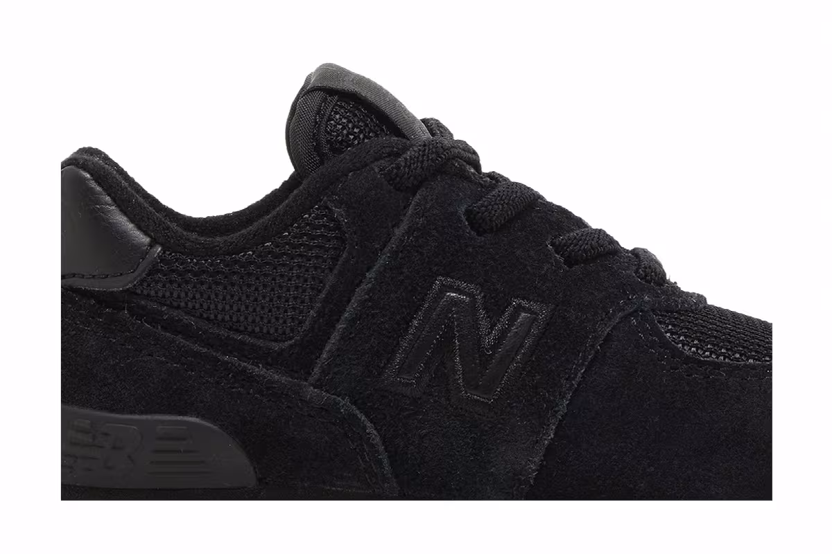 New Balance 574 Bungee Toddler Wide Core Pack - Black, view 3