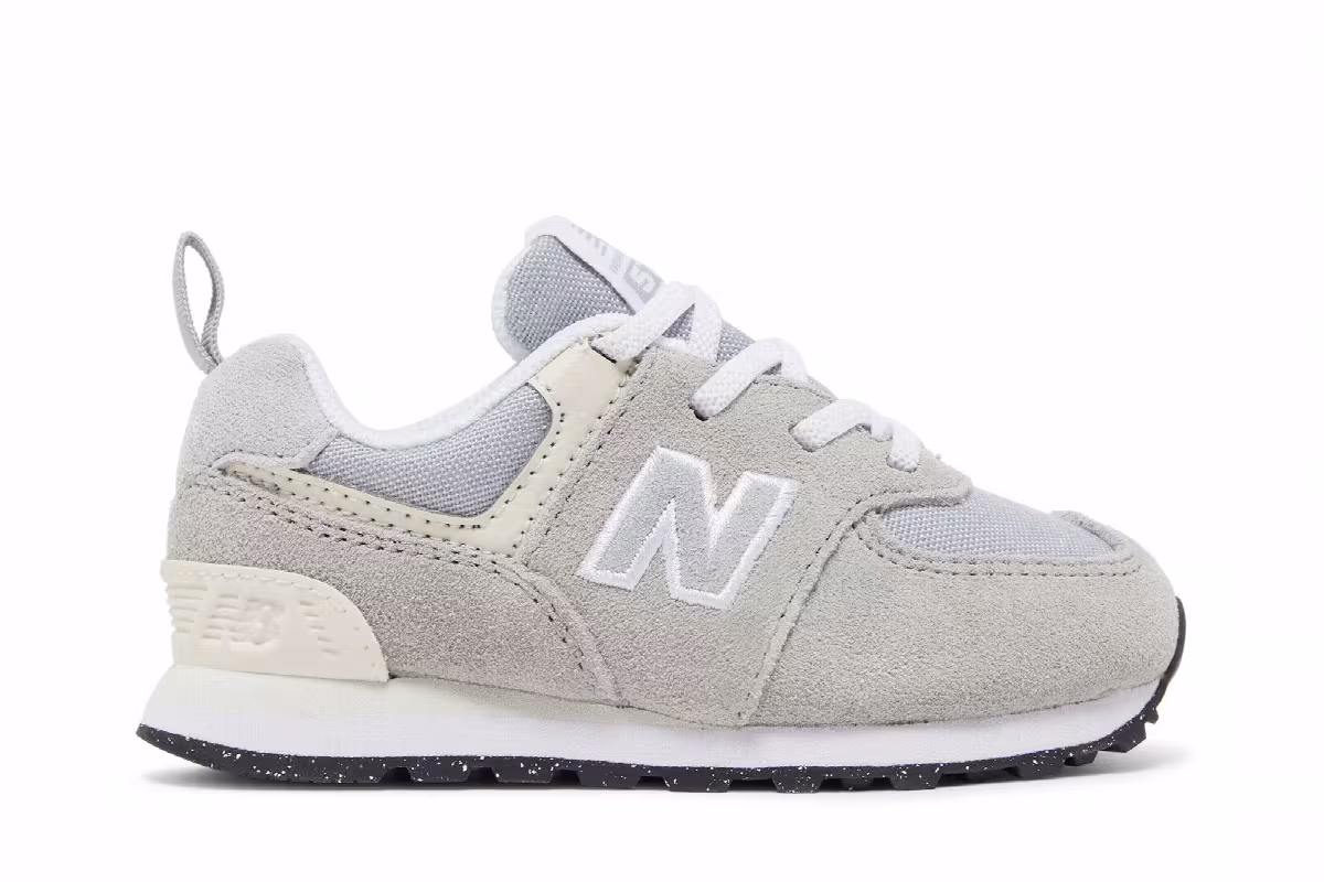 New Balance 574 Toddler Team Away Grey, view 2