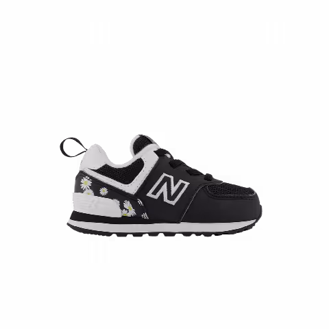New Balance 574 Bungee Toddler 'Black Florals'