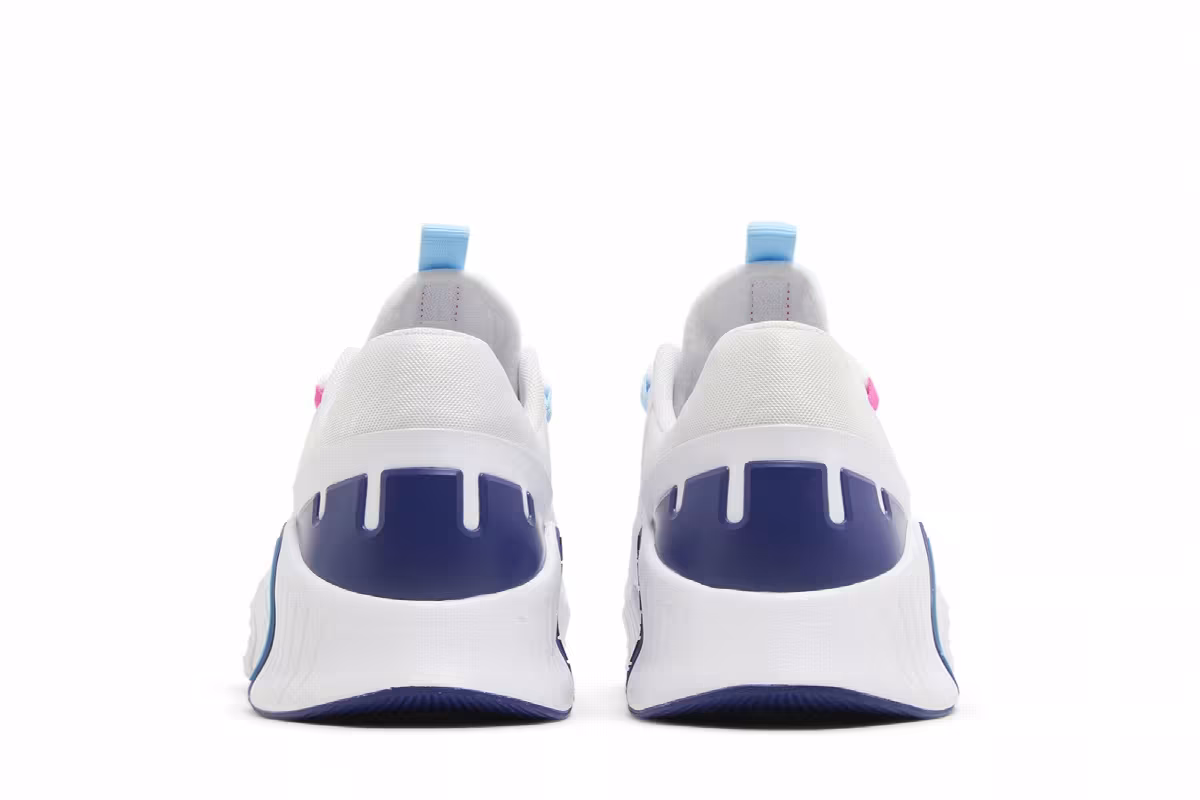 Nike Women's Free Metcon 5 White Aquarius Blue, view 7