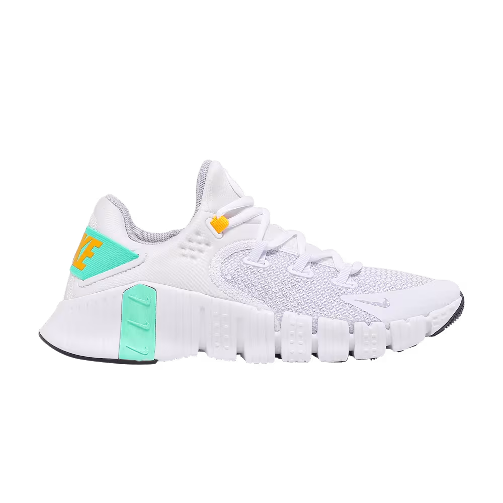 Nike Women's Free Metcon 4 White Green Glow