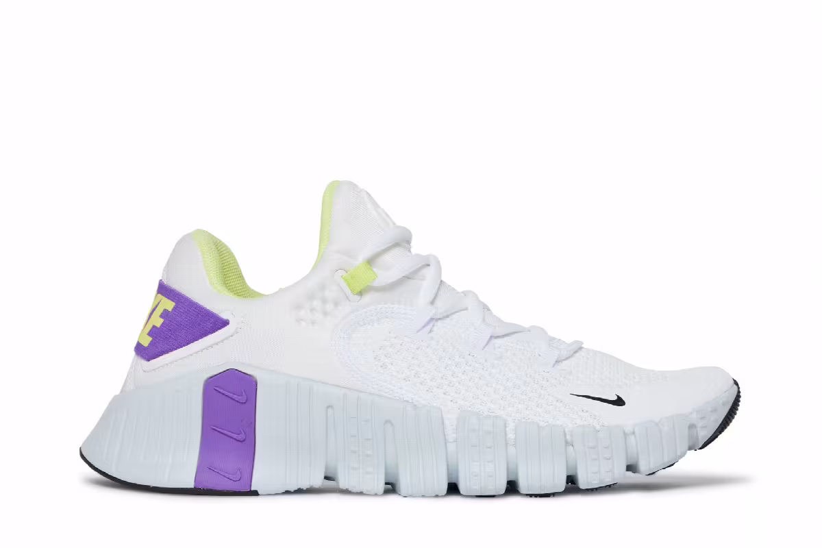 Nike Women's Free Metcon 4 White Wild Berry, view 2