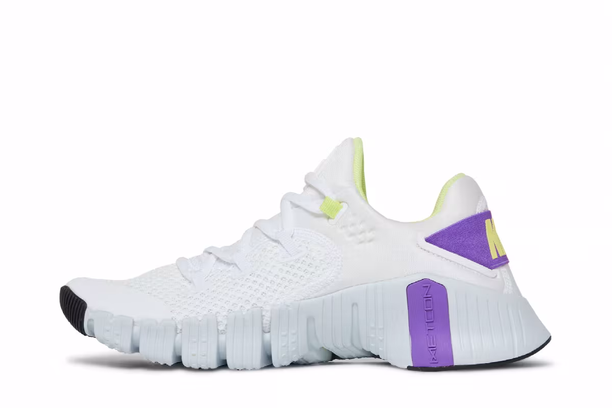 Nike Women's Free Metcon 4 White Wild Berry, view 4