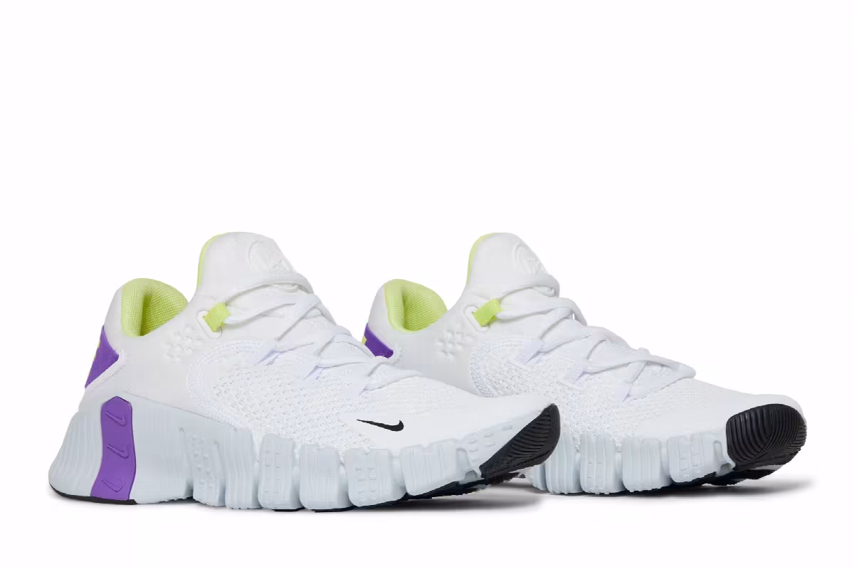 Nike Women's Free Metcon 4 White Wild Berry, view 9