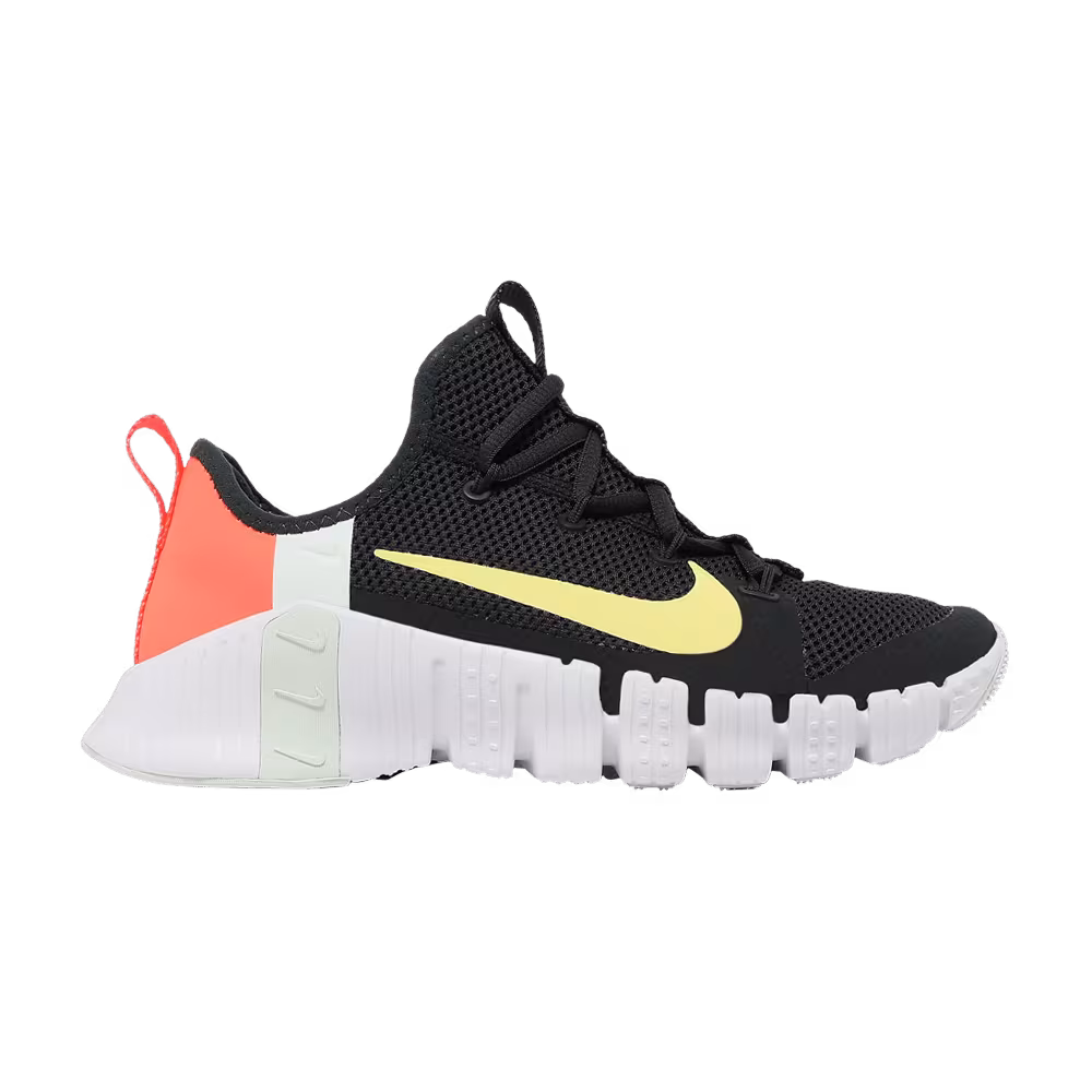 Nike Women's Free Metcon 3 Black Bright Mango