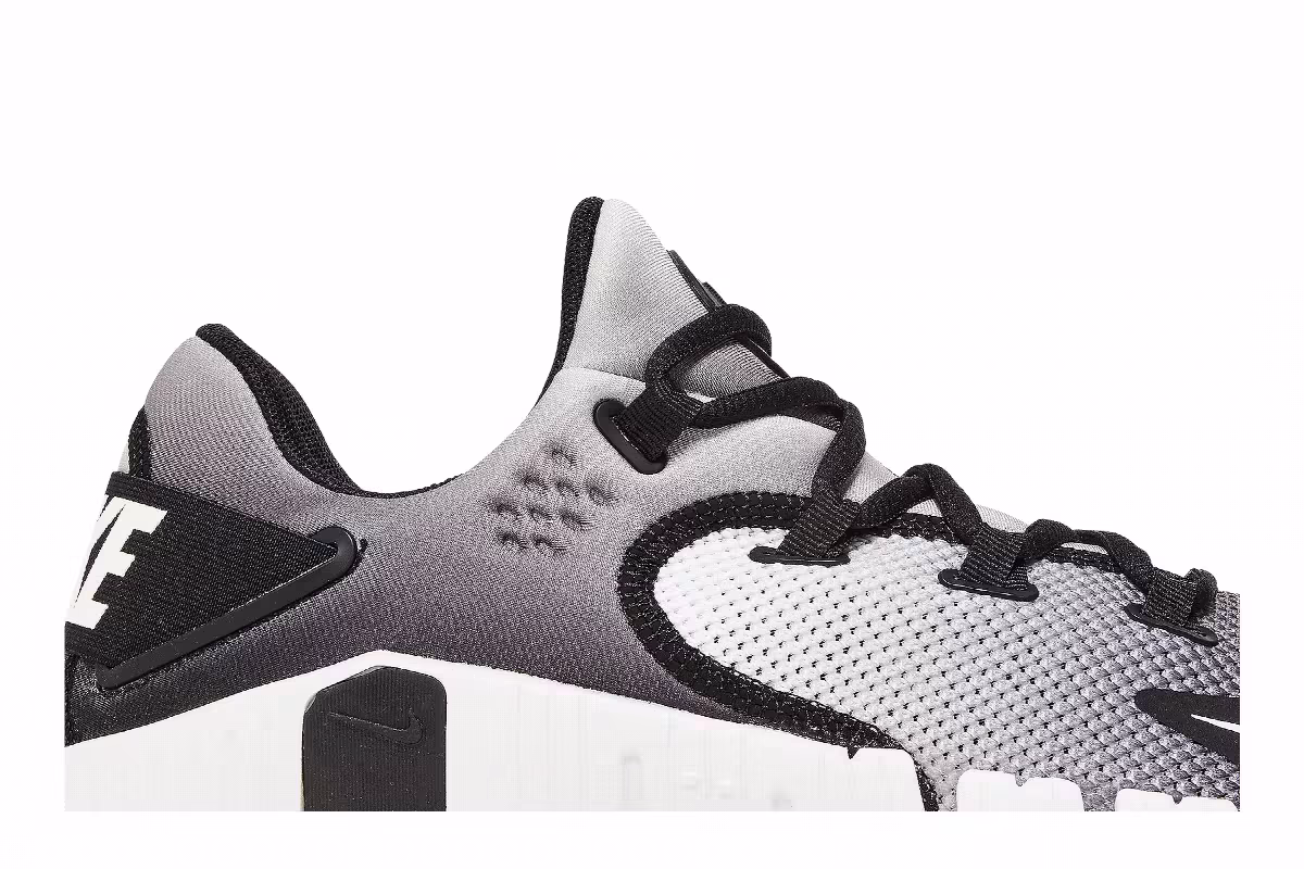 Nike Free Metcon 4 White Black, view 3