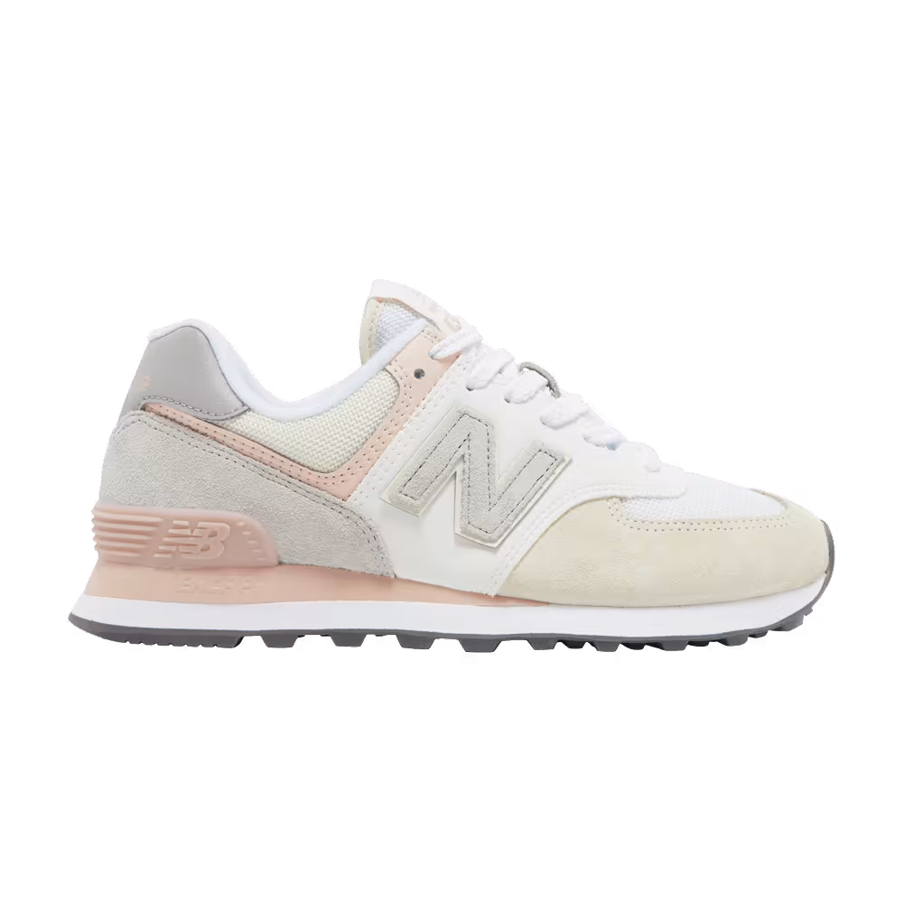 New Balance Women's 574 Grey Pink