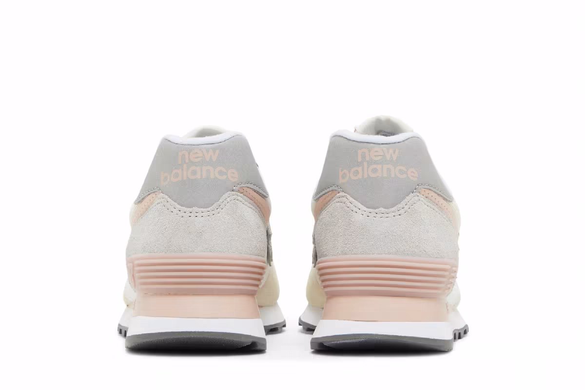 New Balance Women's 574 Grey Pink, view 7