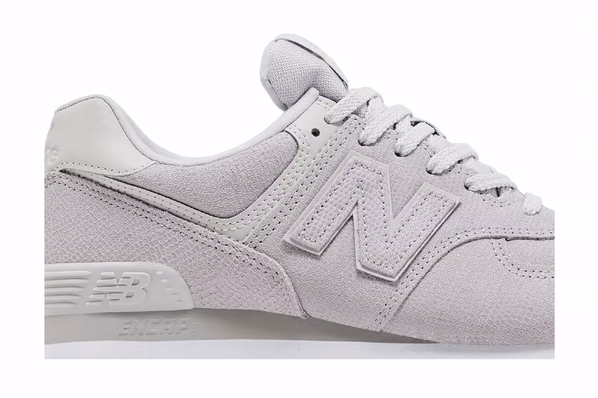 New Balance Women's 574 Grey Reptile, view 3