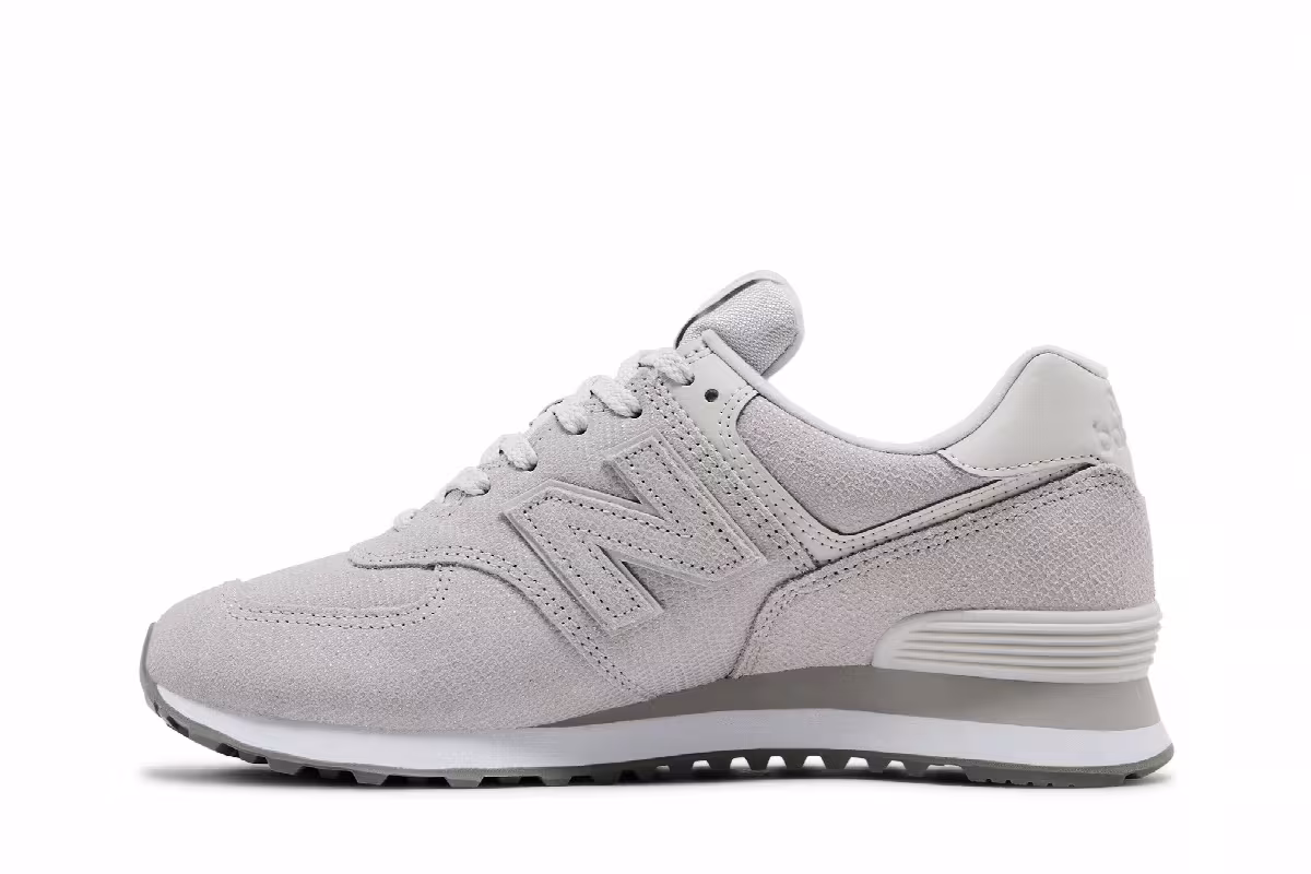 New Balance Women's 574 Grey Reptile, view 4