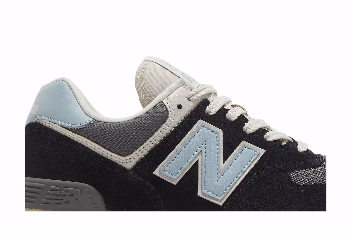 New Balance Women's 574v2 Black Ocean Haze, view 3