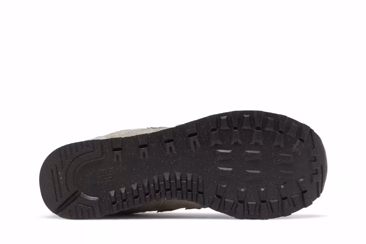 New Balance Women's 574 Core Wide Grey White, view 5