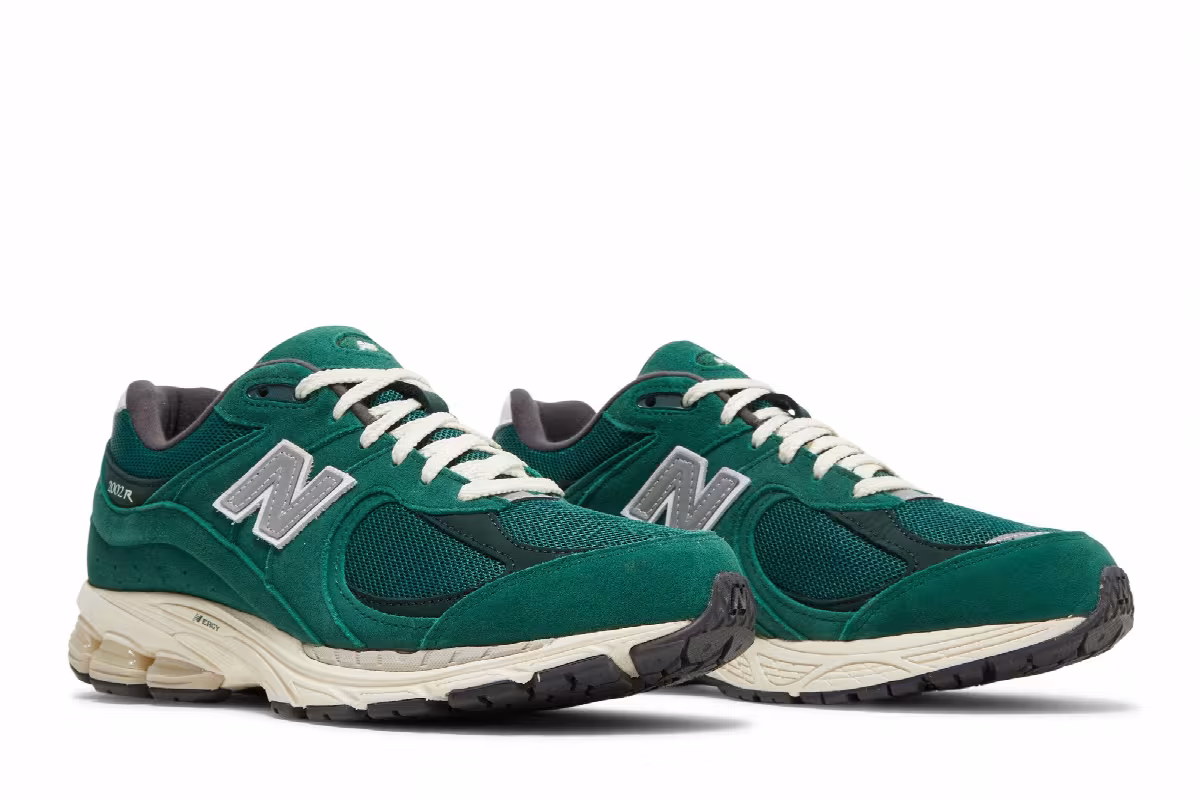 New Balance 2002R Suede Pack - Forest Green, view 9
