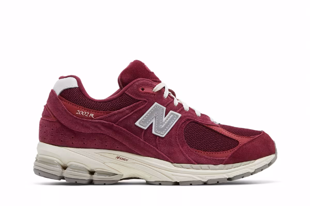 New Balance 2002R Garnet Deep Earth Red, view 2