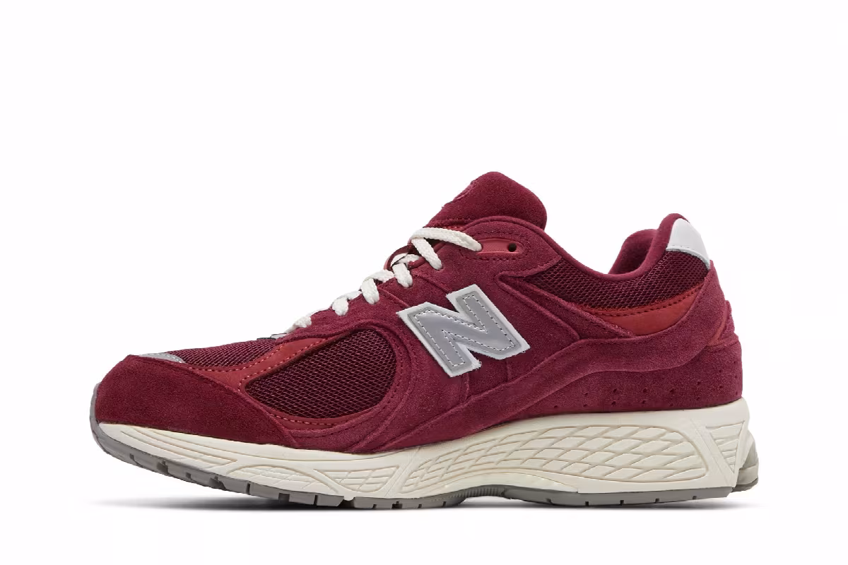 New Balance 2002R Garnet Deep Earth Red, view 4