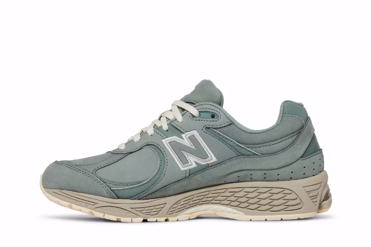 Kith x New Balance 2002R Pistachio, view 4