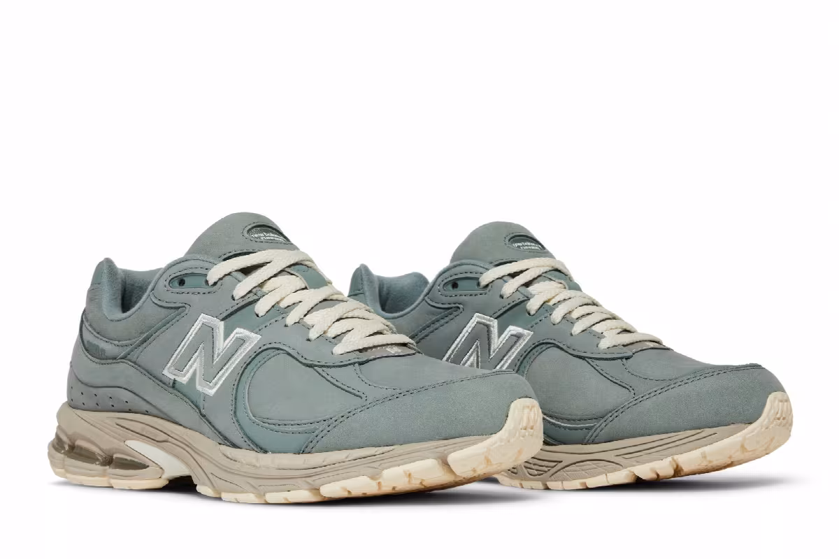 Kith x New Balance 2002R Pistachio, view 9