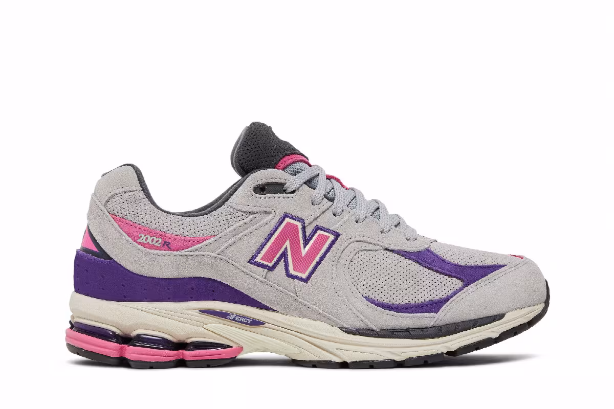 New Balance 2002R Rain Cloud Prism Purple, view 2