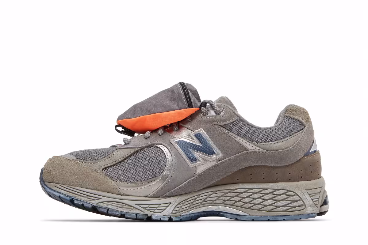 New Balance 2002R Pouch - Castle Grey, view 4