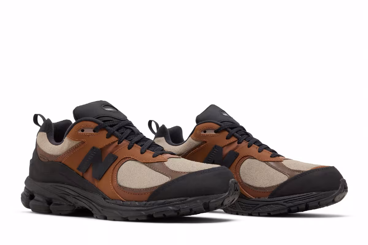 The Basement x New Balance 2002R Earth Brown, view 9