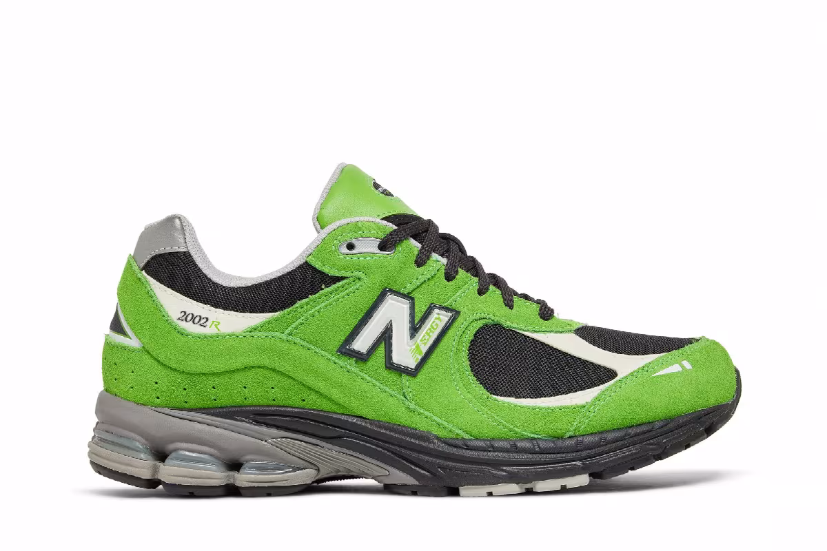New Balance 2002R Good Vibes Pack - Green Apple, view 2