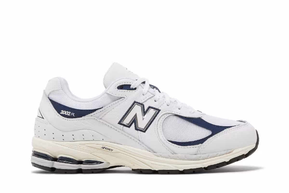 New Balance 2002R White Natural Indigo, view 2