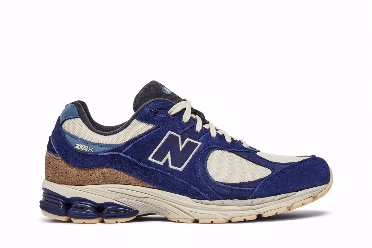New Balance 2002R Night Tide Cream, view 2