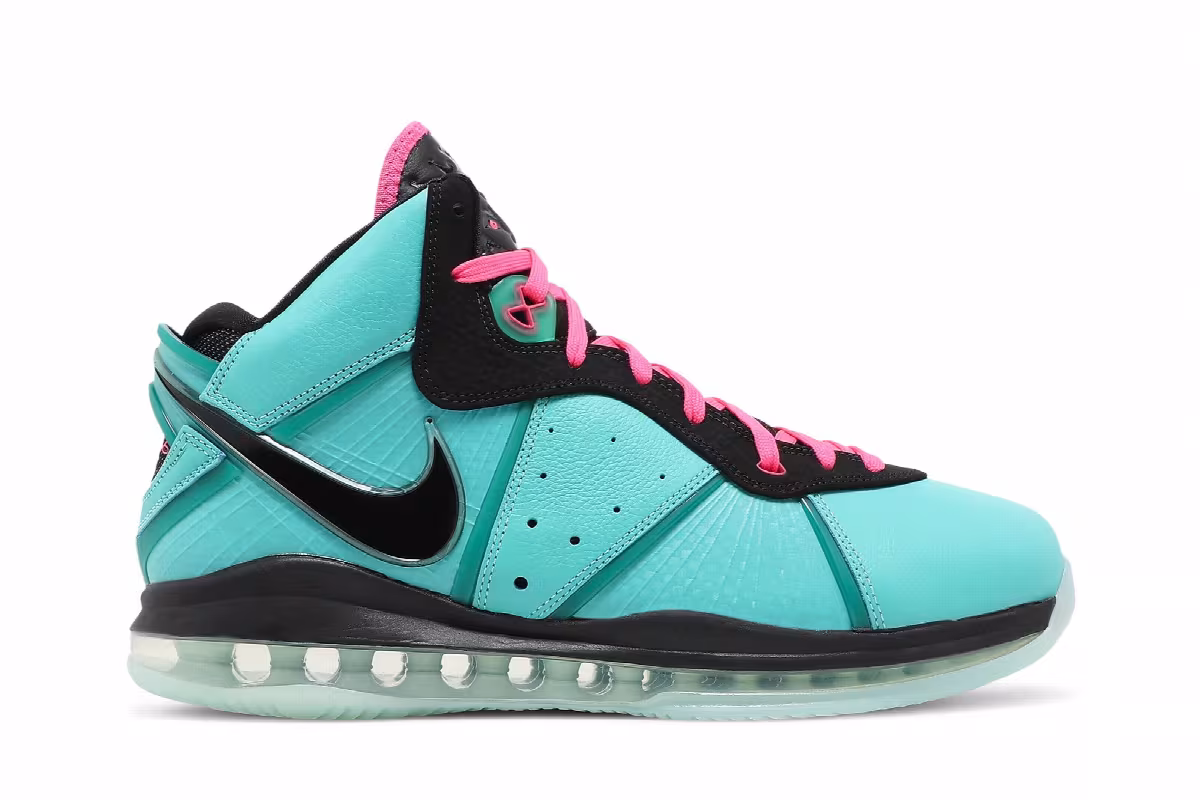 Nike LeBron 8 South Beach 2021, view 2