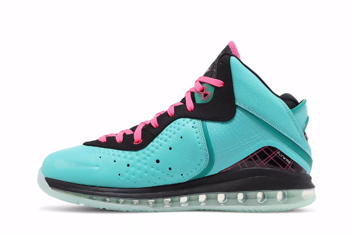 Nike LeBron 8 South Beach 2021, view 4