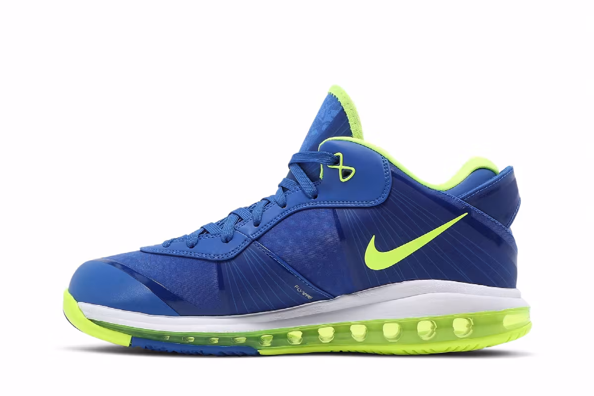 Nike LeBron 8 V/2 Low Sprite 2021, view 4