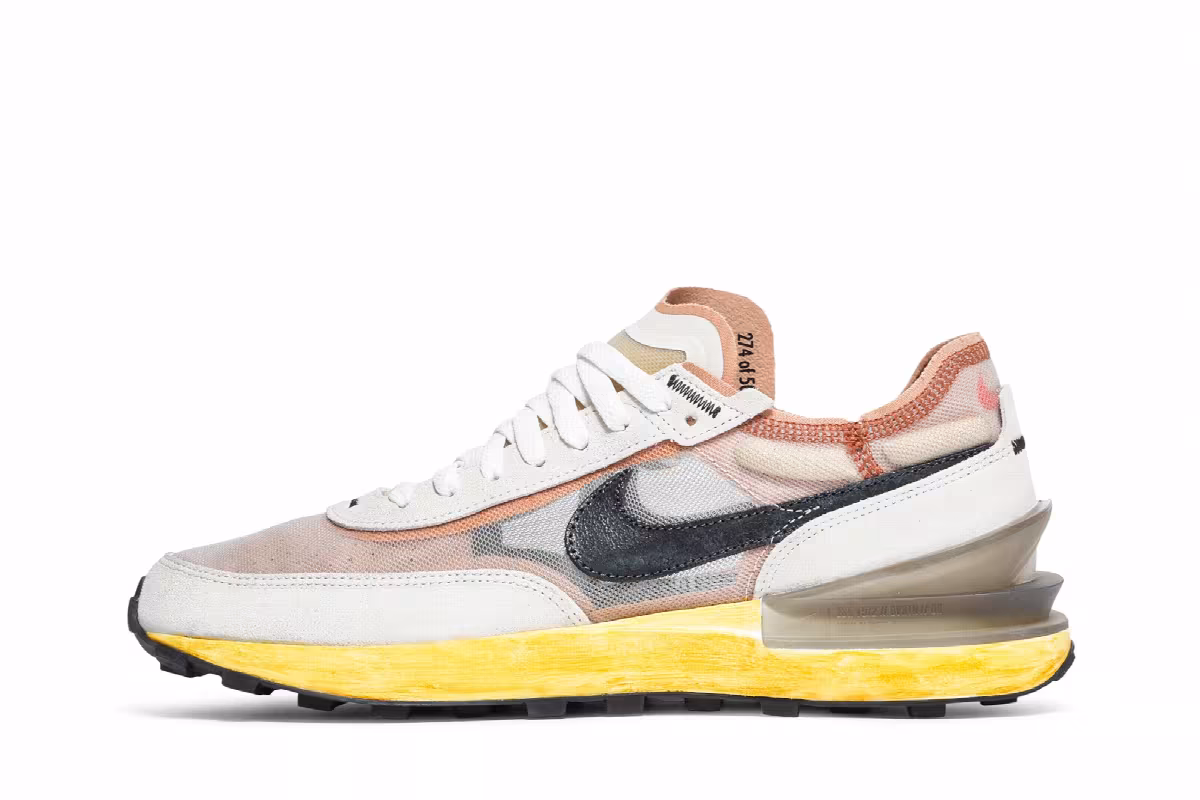 The Whitaker Group x Nike Waffle One SE The Bill, view 4
