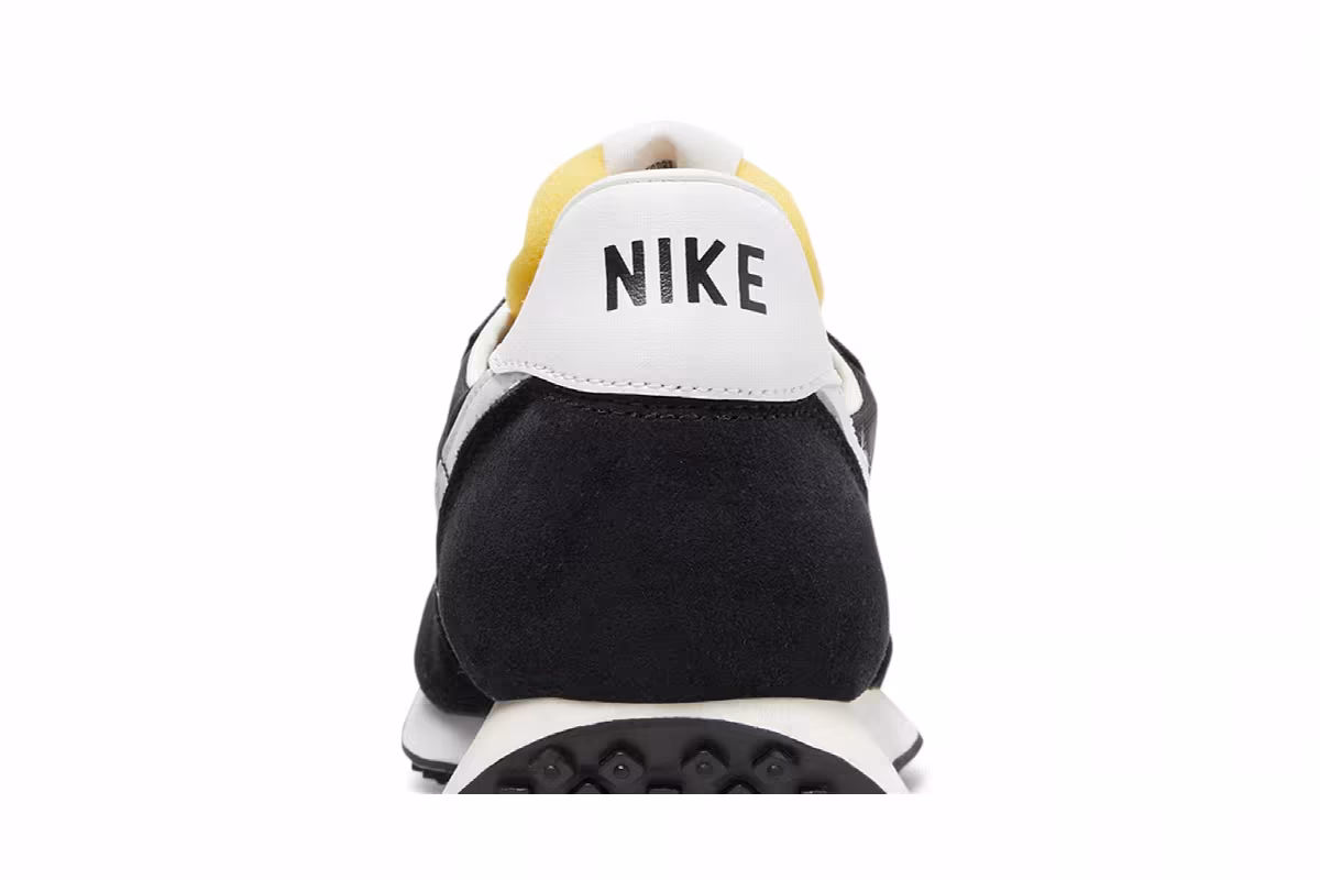 Nike Waffle Trainer 2 GS Black White, view 8
