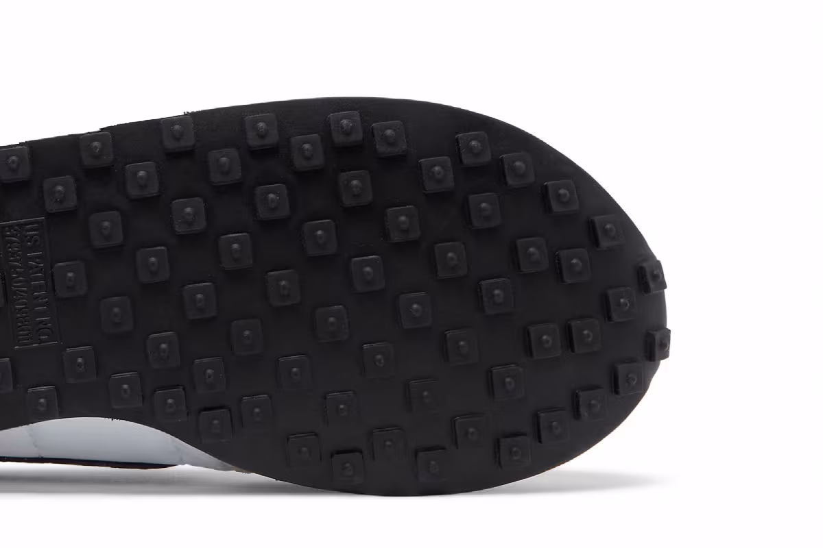 Nike Waffle Trainer 2 White Black, view 6