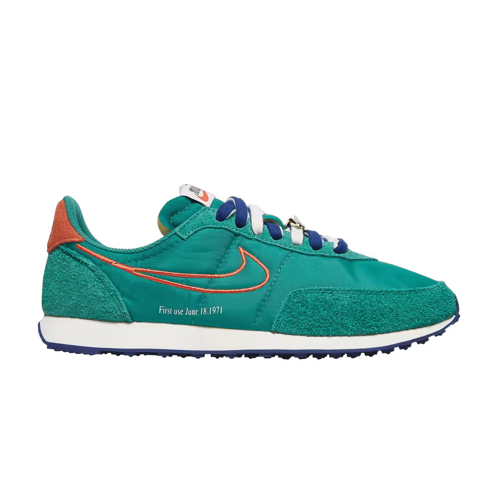 Nike Waffle Trainer 2 First Use - Green Noise