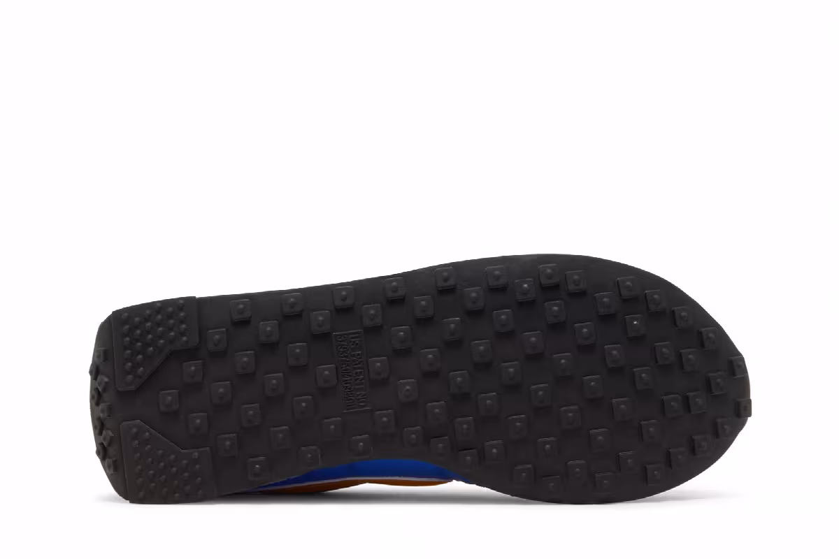 Nike Waffle Trainer 2 Medium Blue University Gold, view 5