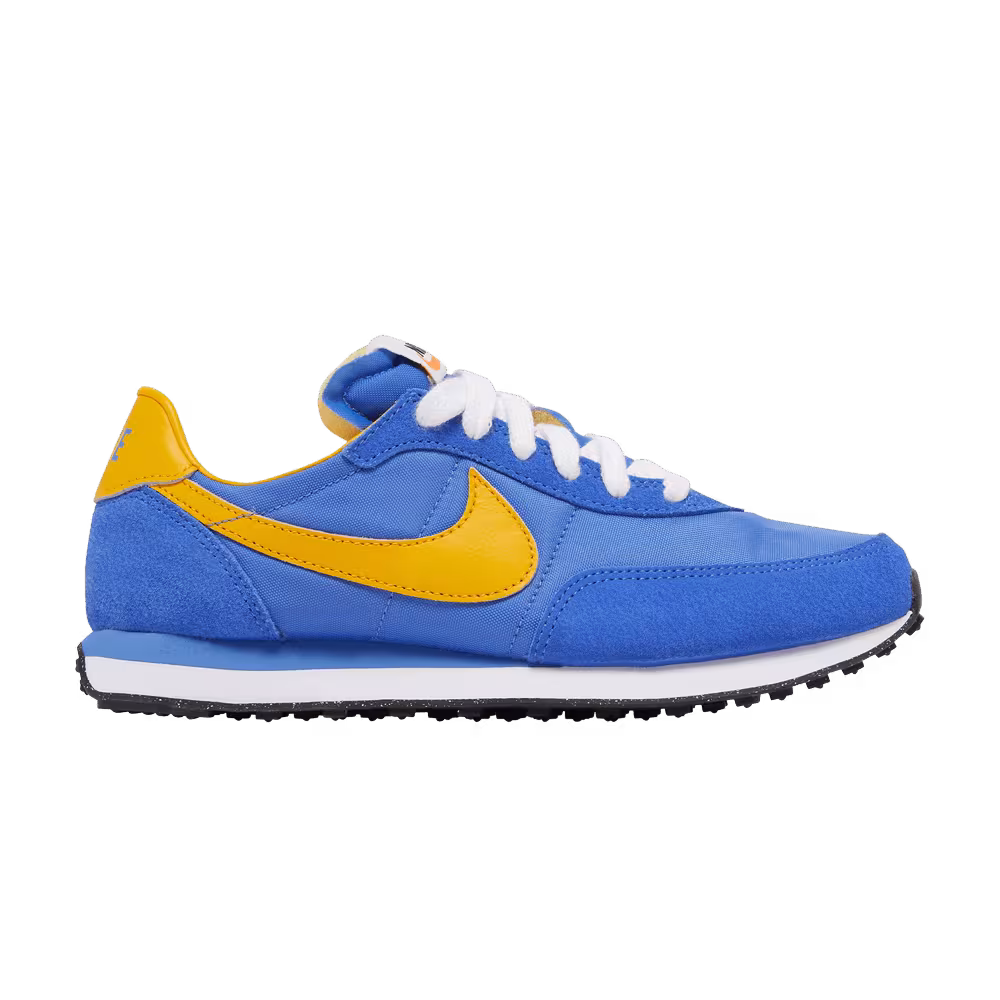 Nike Waffle Trainer 2 GS Medium Blue University Gold