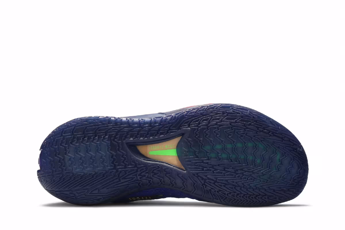 Nike Air Zoom GT Cut Blue Void Siren Red, view 5