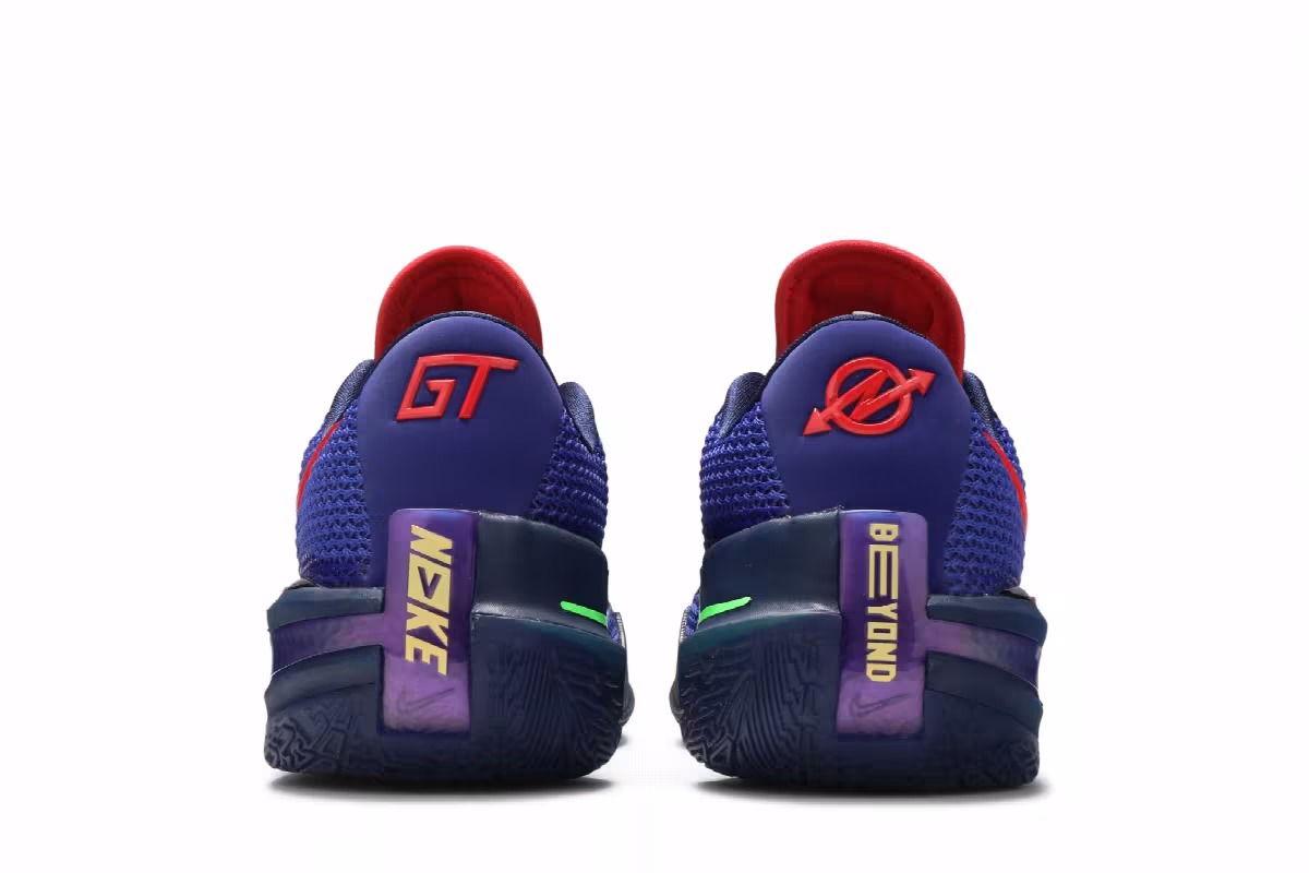 Nike Air Zoom GT Cut Blue Void Siren Red, view 7