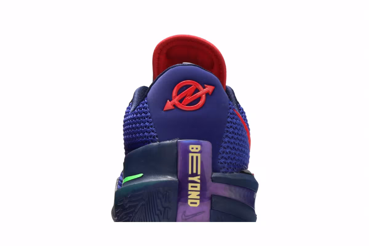 Nike Air Zoom GT Cut Blue Void Siren Red, view 8