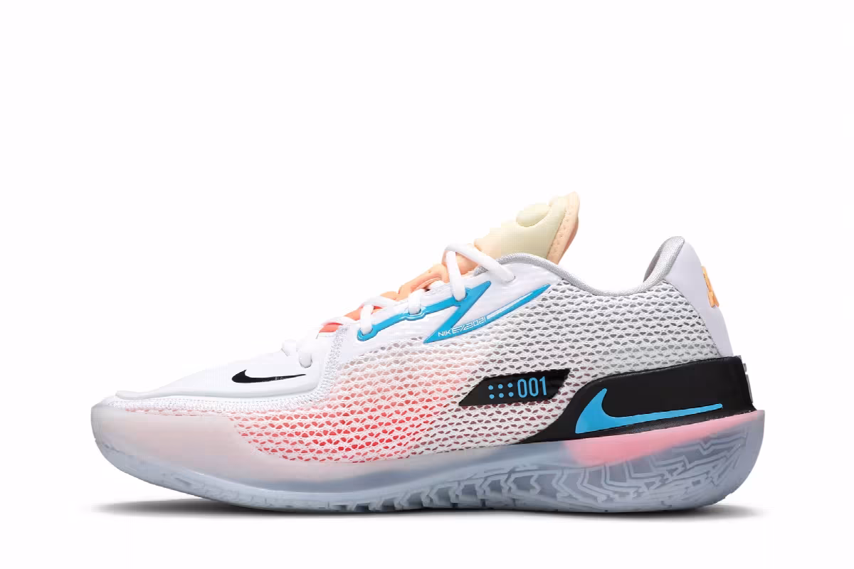Nike Air Zoom GT Cut White Laser Blue, view 4