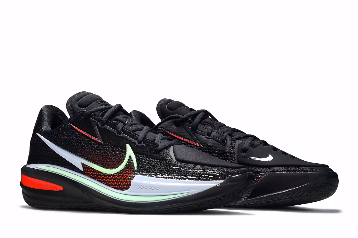 Nike Air Zoom GT Cut Black Hyper Crimson, view 9