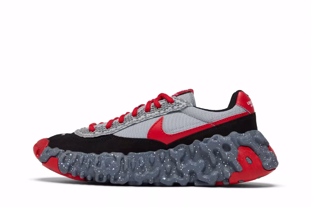 Undercover x Nike Overbreak SP Grey University Red, view 4