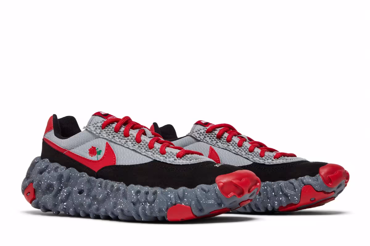 Undercover x Nike Overbreak SP Grey University Red, view 9