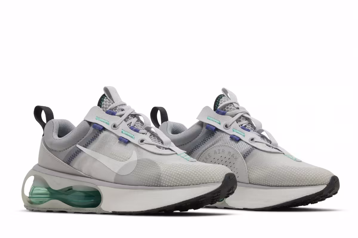 Nike Air Max 2021 GS Photon Dust Clear Emerald, view 9
