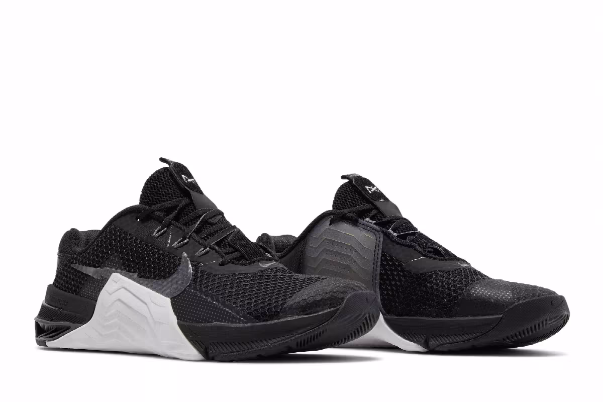 Nike Women's Metcon 7 Black White, view 9