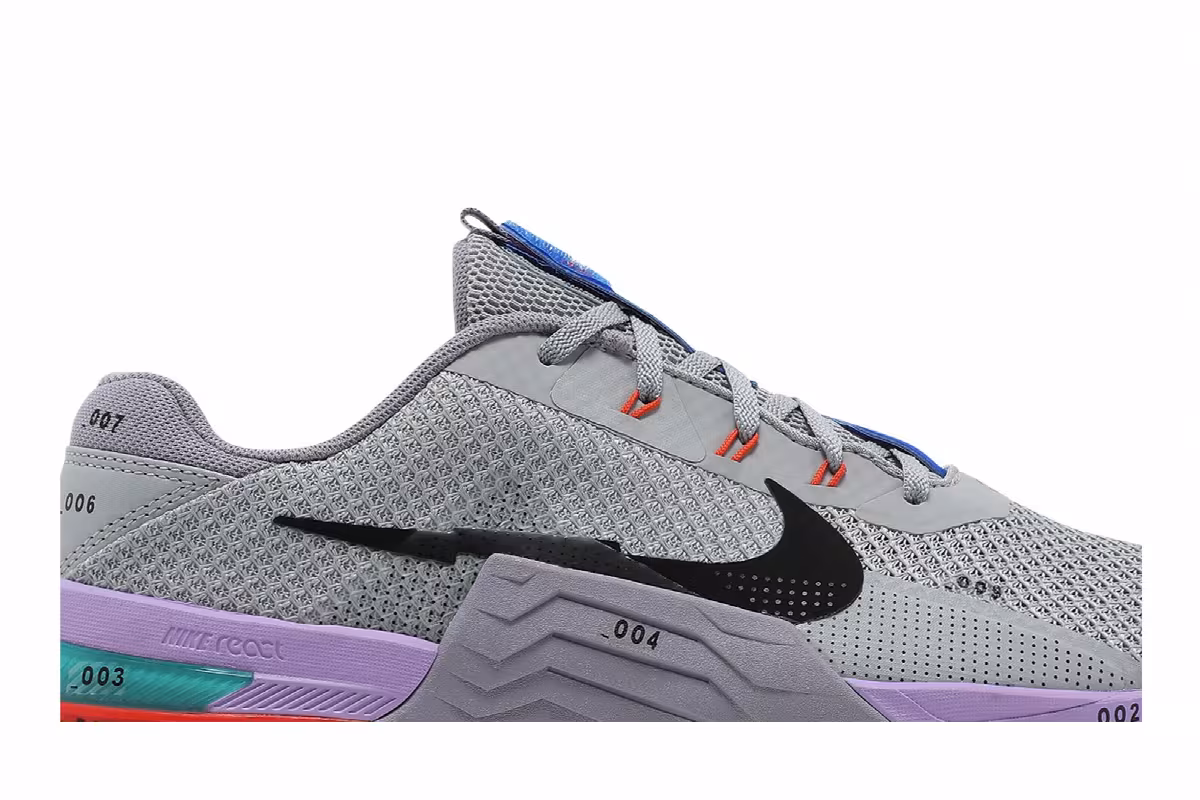 Nike Metcon 7 Light Smoke Grey Violet Haze, view 3