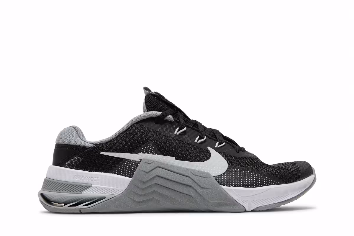 Nike Metcon 7 Black Particle Grey, view 2