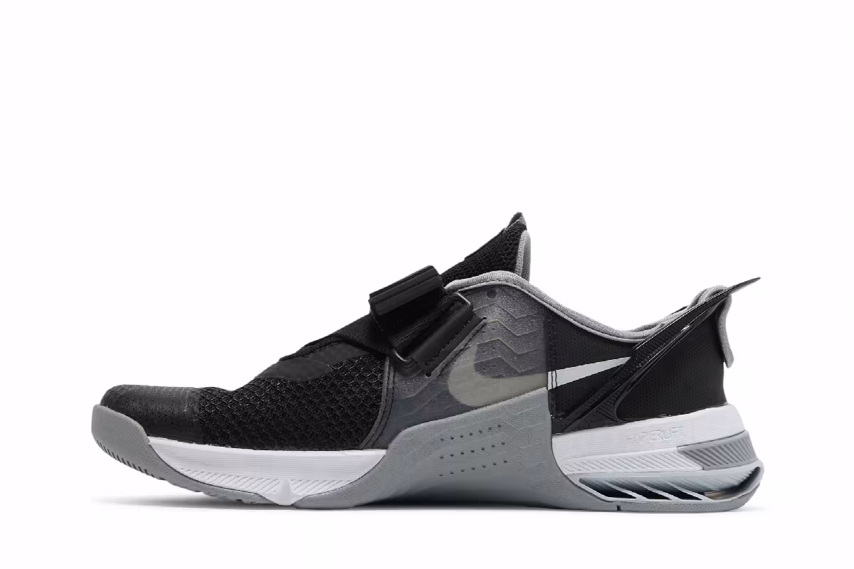 Nike Metcon 7 FlyEase Black Particle Grey, view 4