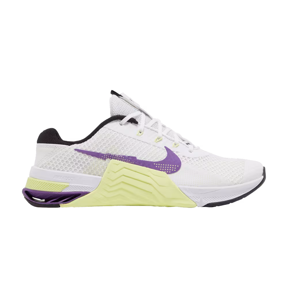Nike Women's Metcon 7 White Light Lemon Twist